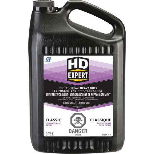 Turbo Power&reg; Heavy-Duty Diesel Antifreeze/Coolant Concentrate, 3.78 L, Gallon Industrial Sales