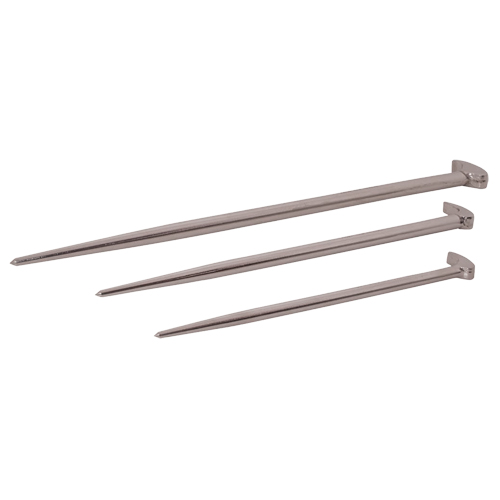 Rolling Head Pry Bar Set, 3 Pcs. Industrial Sales