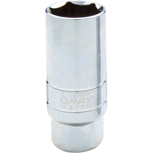 Douille de bougie, Prise 3/8", Douille 13/16", lo 1-1/10" Industrial Sales