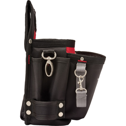 Electrician's Work Pouch, Nylon, 15 Pockets, Black Industrial Sales