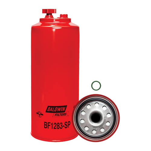 BF1283-SP Fuel/Water Separator Spin-On with Sensor Port & Drain Industrial Sales