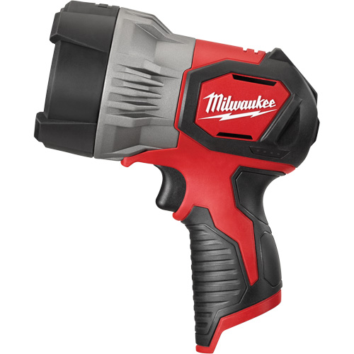 Projecteur M12, DEL, 750 lumens, 4 hres de fonctionnement, Bloc-pile Rechargeable, Plastique Industrial Sales