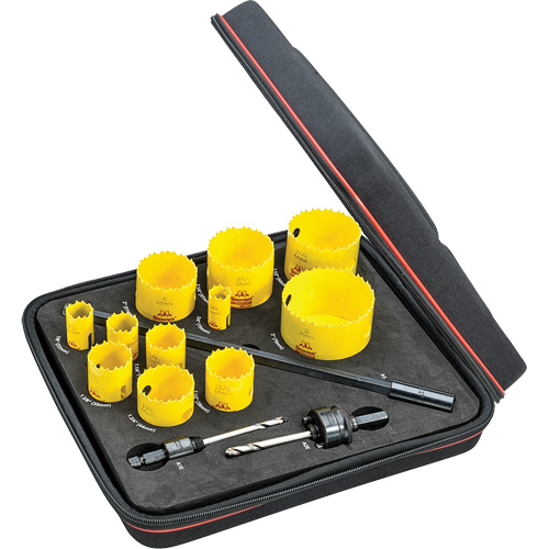 Trousse de scies-cloches industrielles, 14 morcea Industrial Sales