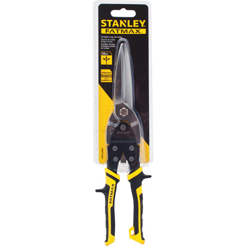 Cisailles longues Fatmax, Longueur de coupe de 3-9/50", Coupe Droit Industrial Sales