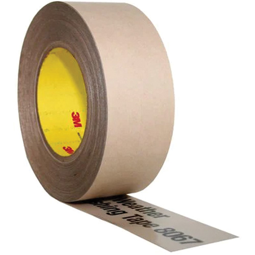 Ruban d'&eacute;tanch&eacute;it&eacute; toutes saisons s&eacute;rie 8067, 152,4 mm (6") x 22,86 m (75'), Brun Industrial Sales