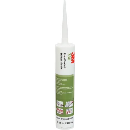 Mastic hybride 730, 305 ml, Cartouche, Transparent Industrial Sales