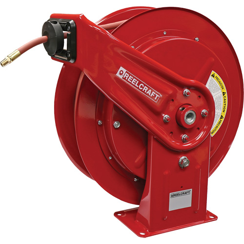 HD70000 Mobile Base Hose Reel, Air/Water, 3/8" x 100', Single Hose, 300 psi Industrial Sales