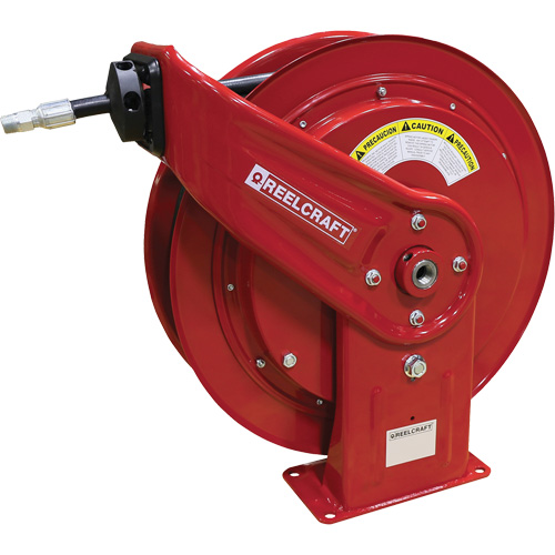 HD70000 Series Heavy-Duty Hose Reel with Hose, Greases, 3/8" x 75', Single Hose, 4800 PSI Industrial Sales
