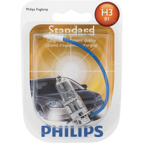 Standard Headlight Bulb, Halogen, 55, White Industrial Sales