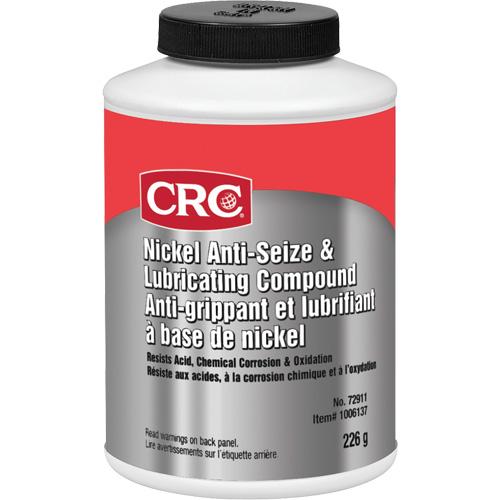 Compos&eacute; lubrifiant antigrippage au nickel, 226 g, 425°F (218°C) temp&eacute;rature efficace max. Industrial Sales