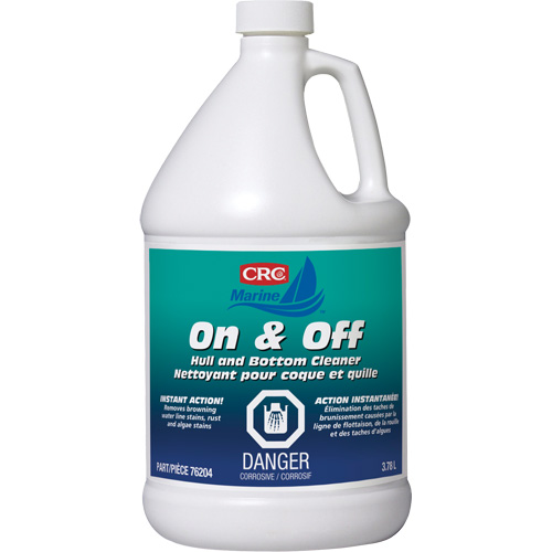 On & Off Hull & Bottom Cleaner, 3.78 L, Jug Industrial Sales
