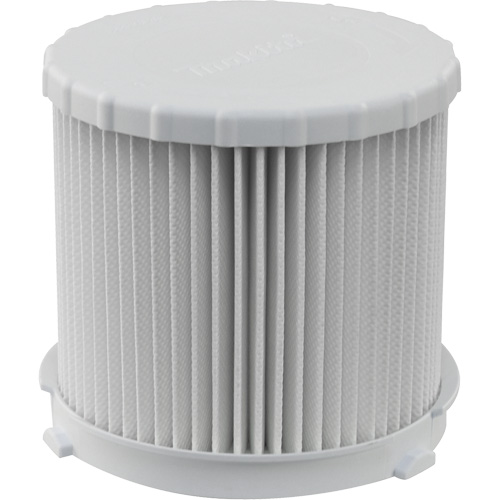 Round Wet/Dry Filter, Hepa, Fits 2 US gal. Industrial Sales