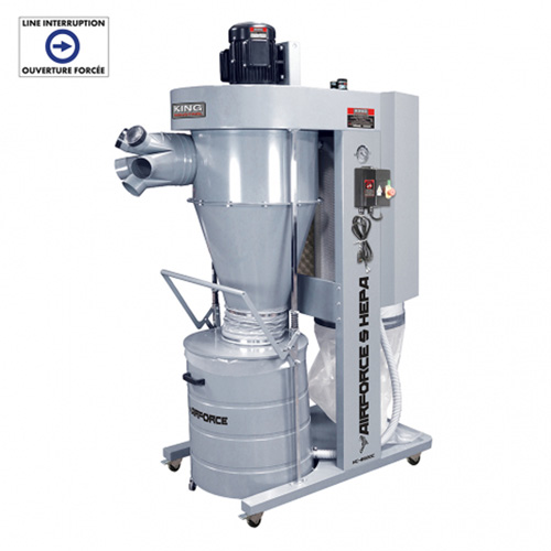 Cyclone Dust Collector, 35" x 65-1/2" x 91-5/8" Industrial Sales