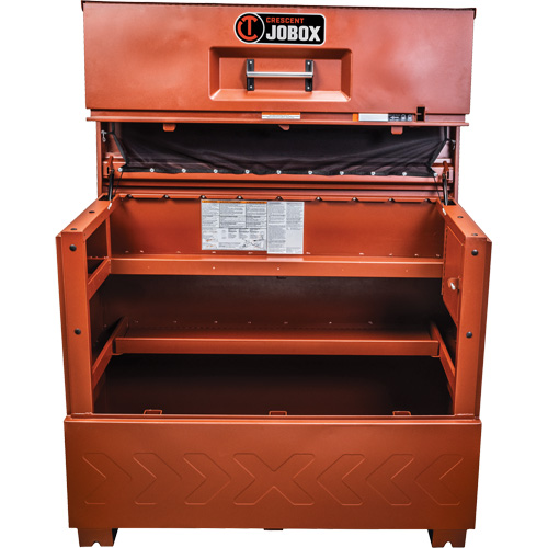 Coffre de style piano Site-Vault, 74" la x 31" p x 51" h, Orange Industrial Sales