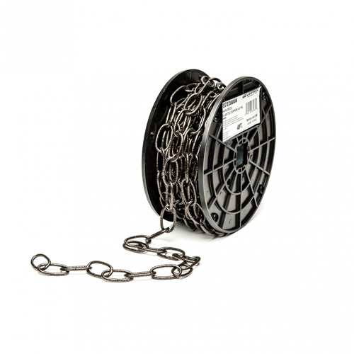 Decorator Chain, Carbon Steel, #10 x 40' (12.2 m) L, 35 lbs. (0.0175 tons) Load Capacity Industrial Sales