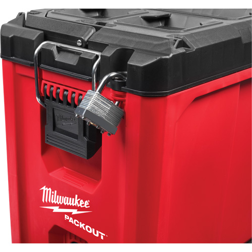 Packout Compact Tool Box, 10" x 16-1/5" x 13", Black/Red Industrial Sales