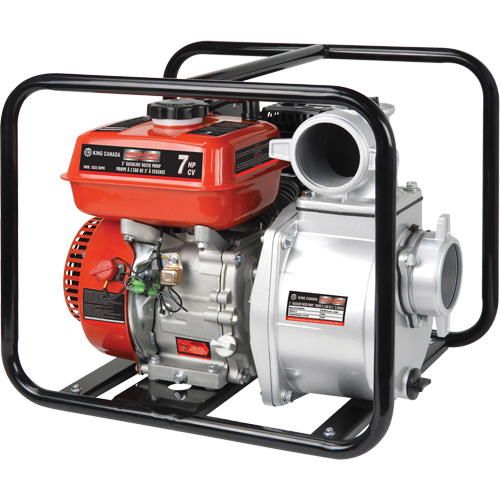 Gas Powered Water Pump, 196 cc, 4-Stroke OHV, 7.0 HP Industrial Sales