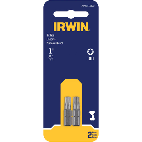 Insert Bits, Torx, T-30, 1/4" Drive Industrial Sales