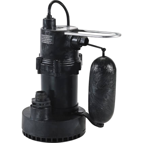 5.5 Series Sump Pump, 35 GPM, 115 V, 3.5 A, 1/4 HP Industrial Sales