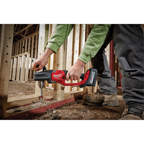 M18 Fuel Hole Hawg&reg; Right Angle Drill (Tool Only), 18 V, 1/2" Chuck, Lithium-Ion Industrial Sales
