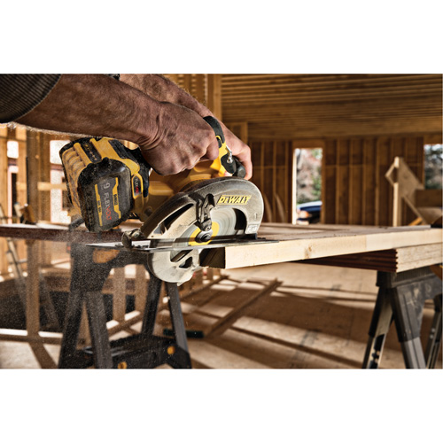FlexVolt&reg; Max Brushless Circular Saw with Electric Brake (Tool Only), 7-1/4", 60 V Industrial Sales