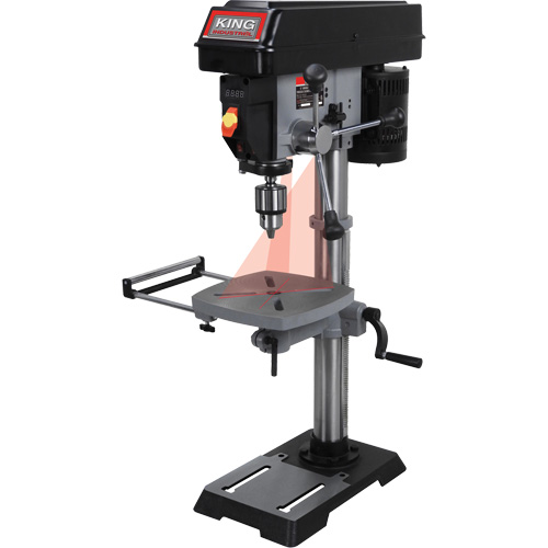 Variable Speed Drill Press, 12", 5/8" Chuck, 3200 RPM Industrial Sales