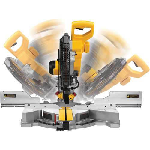 Double-Bevel Sliding Compound Mitre Saw, 12", 15 A, 120 V Industrial Sales