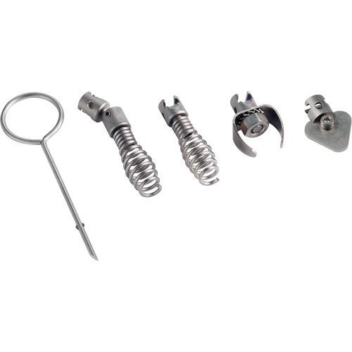Ensemble de fixation de la petite t&ecirc;te de c&acirc;ble &agrave; placage Rust Guard Industrial Sales