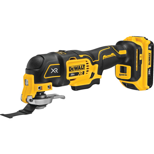 XR&reg; Brushless Cordless 3-Speed Oscillating Multi-Tool Kit, 20 V, Lithium-Ion Industrial Sales