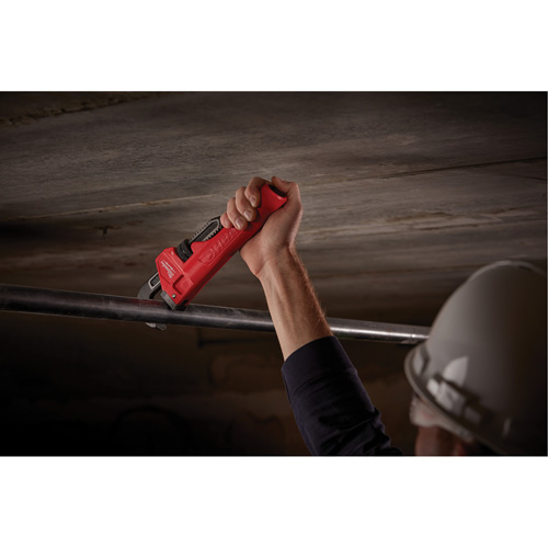 Cl&eacute; &agrave; tuyau adaptable Cheater, Cap des m&acirc;choires 2-1/2", Longueur 18"/24"/10", Fini Rev&ecirc;tement en poudre, Prise Ergonomique Industrial Sales