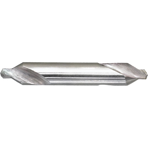 Fraise & foret centr&eacute; combin&eacute;s DRILLCO, #3, Petit diam&egrave;tre de 7/64", Grand diam&egrave;tre de 1/4", Acier rapide Industrial Sales
