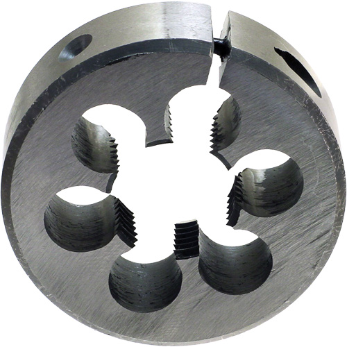 Fili&egrave;re ronde ajustable pour tuyaux DRILLCO, Filet de 1-1/4", Acier rapide Industrial Sales