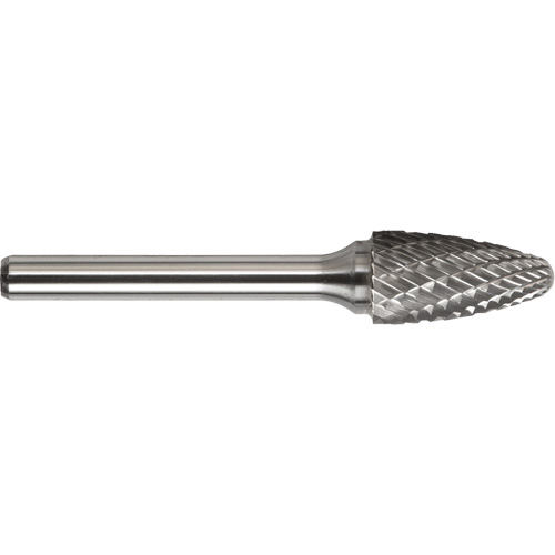 DRILLCO Double Cut Ballnose Tree Burr, SF-12 Industrial Sales