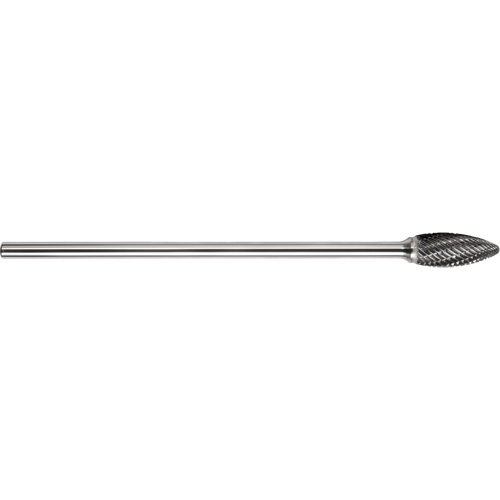 DRILLCO Single Cut Ballnose Cone Burr, SH-2L6 Industrial Sales