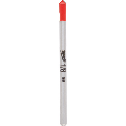 Foret pour verre et carreaux, 1/8", Carbure Industrial Sales