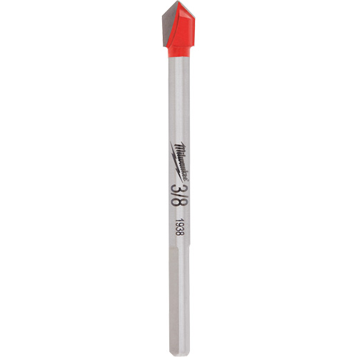 Foret pour verre et carreaux, 3/8", Carbure Industrial Sales