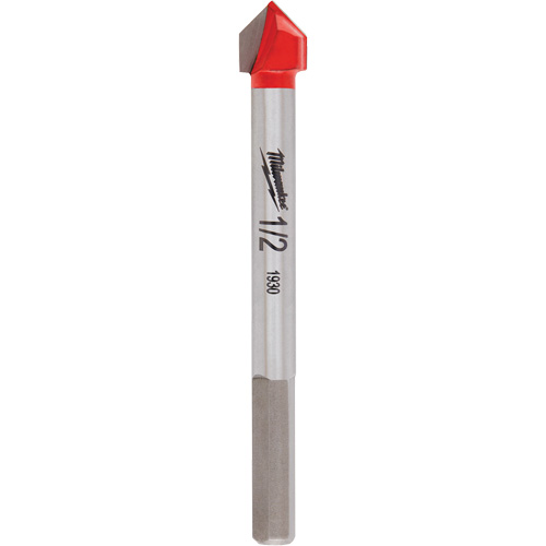 Glass & Tile Bit Set, 4 Pieces, Carbide Industrial Sales