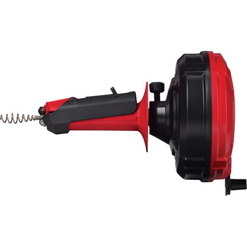 Furet Trapsnake avec dispositif d'alimentation et de retrait Cable-Drive, &eacute;lectrique, 25' Longueur du c&acirc;ble, 1/4" Diam&egrave;tre du c&acirc;ble Industrial Sales