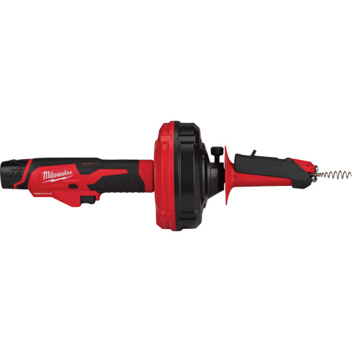 Furet Trapsnake avec dispositif d'alimentation et de retrait Cable-Drive, &eacute;lectrique, 25' Longueur du c&acirc;ble, 1/4" Diam&egrave;tre du c&acirc;ble Industrial Sales