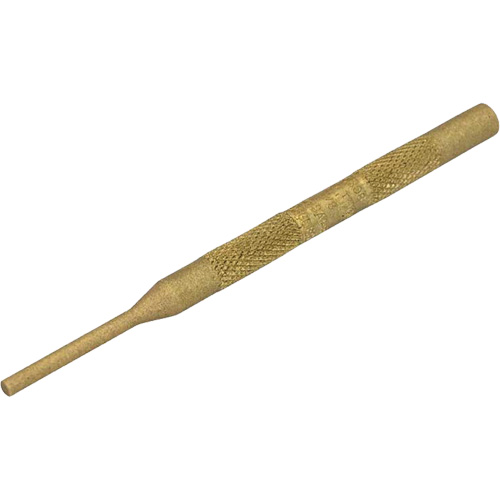 Brass Pin Punch, 1/8" Dia. x 4" L Industrial Sales