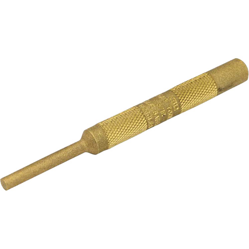 Brass Pin Punch, 3/16" Dia. x 4" L Industrial Sales