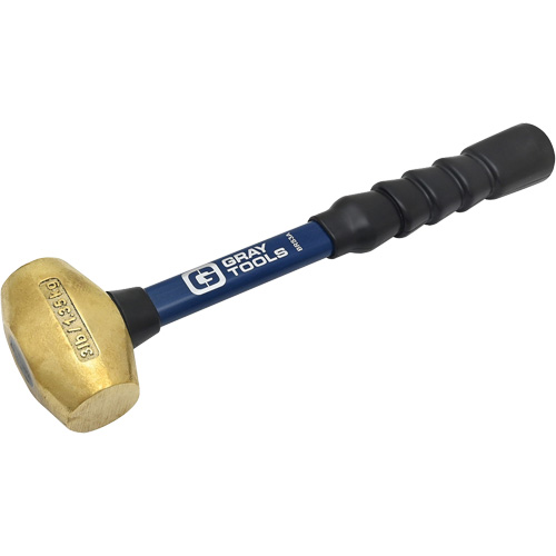 Masse en laiton, Poids de la t&ecirc;te 3 lb, 14" lo Industrial Sales