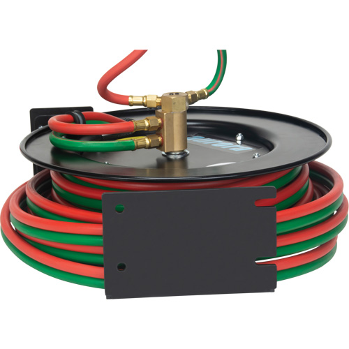 Welding Hose Reel, Welding Gases, 1/4" x 25', Single Hose, 300 psi Industrial Sales