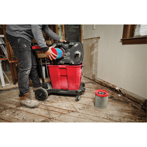 Filtre grand format &agrave; haute efficacit&eacute; pour aspirateur sec/humide, Cartouche, Pour 12 gal. US/9 gal. US/6 gal. US Industrial Sales