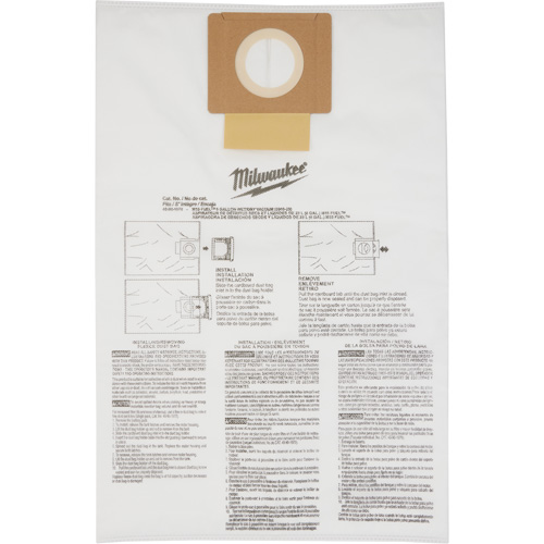 Fleece Dust Bags, 6 US Gal. Industrial Sales