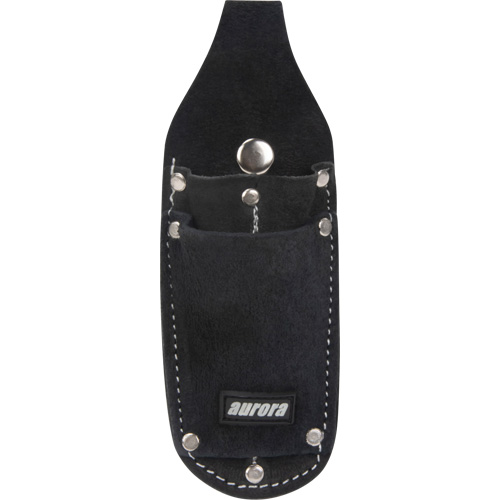 Utility Pouch, Knife Holder, Leather, 3 Pockets Industrial Sales
