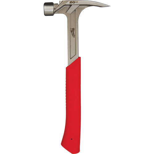 Rip Claw Hammer, 20 oz., Cushion Handle, 14" L Industrial Sales