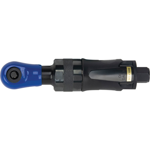 Stubby Industrial Air Ratchet Wrench, 1/4" Drive, 1/4" NPT, 3 CFM Industrial Sales