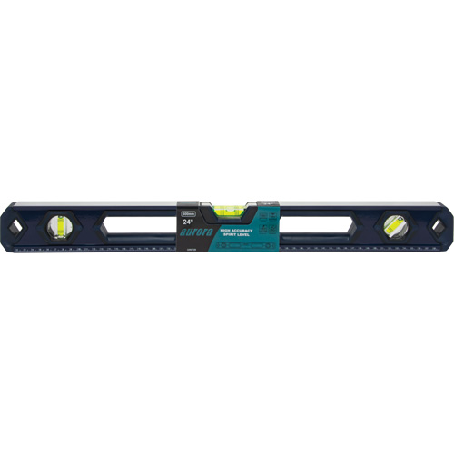 High-Accuracy Level, Box, 2' L, Aluminum, 3, Non-Magnetic Industrial Sales
