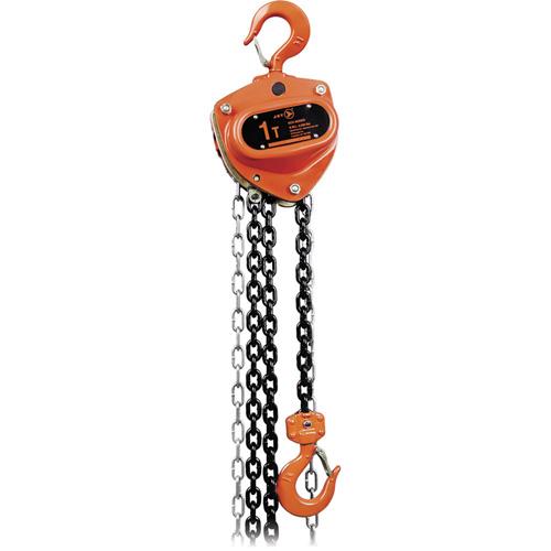 KCH Series Heavy-Duty Chain Hoist, 20' Lift, 1100 lbs. (0.5 tons) Capacity, Heat-Treated Alloy Steel Chain Industrial Sales
